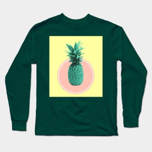 Happy Pineapple Long Sleeve T-Shirt